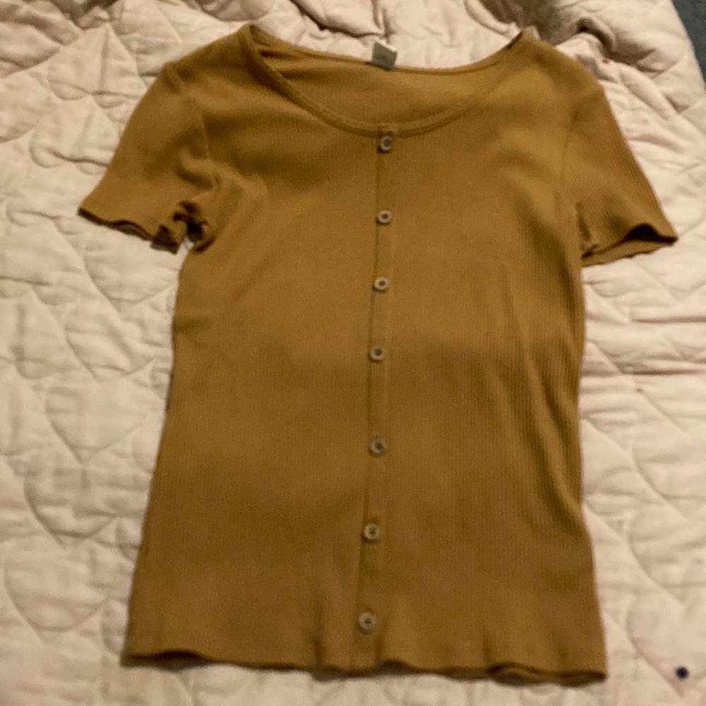 Girls Shortsleeve buttoned shirt